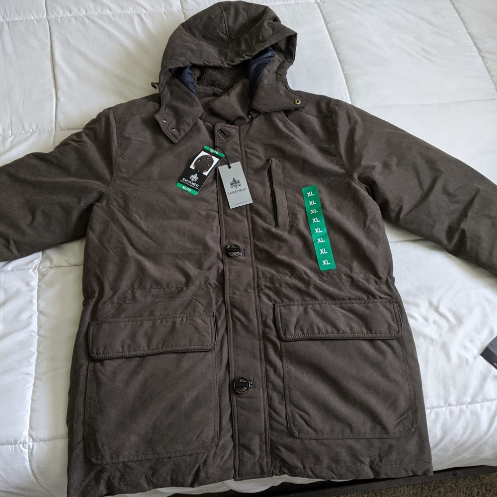 Mens Rainforest parka